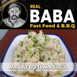 Chicken Malai Boti Fry